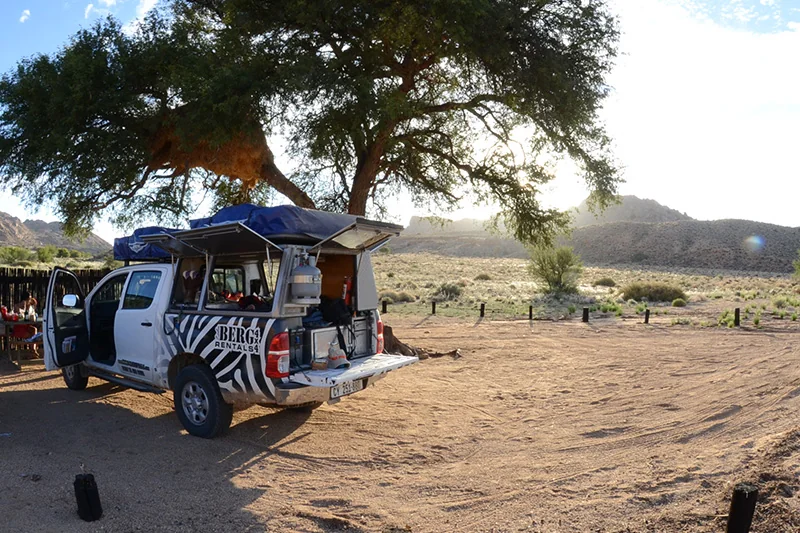 A Berg 4x4 on an African adventure